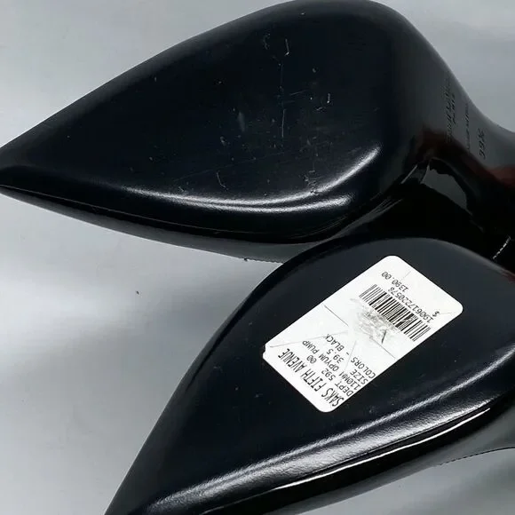 Saint Laurent Opyum Point-Toe Patent Leather Pumps size 39.5 - Picture 15 of 16